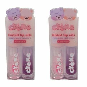 The Crème Shop Crème Tinted Lip Oils - 0.123 oz / 3.5g - 2 Count